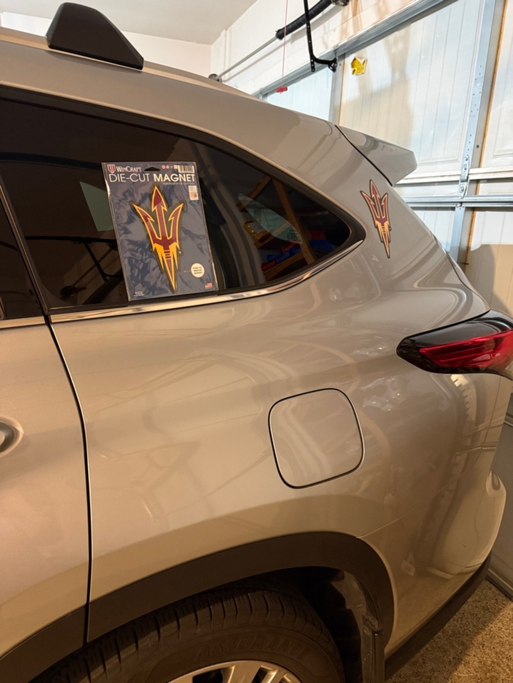 NEW Wincraft Arizona State University (ASU) Die-Cut Magnet - go Sun Devils! - Picture 8 of 11
